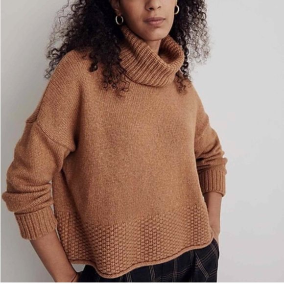 Madewell Sadler Turtleneck Sweater - Picture 1 of 2
